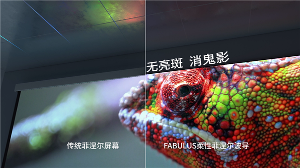 FABULUS百吋柔性菲涅尔波导屏