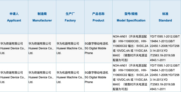 效仿苹果 华为新款Mate 40 Pro不送电源适配器