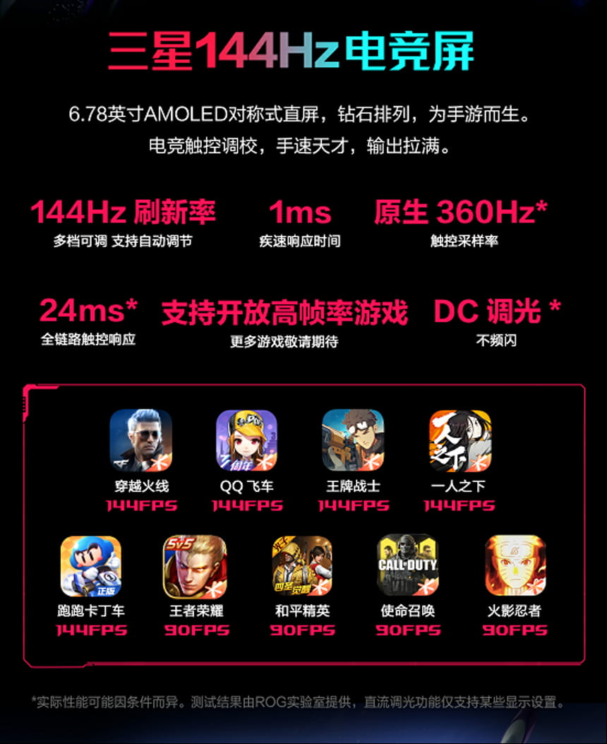搭载地表最强骁龙888 Plus 腾讯ROG游戏手机5s性能炸裂