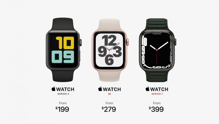 Apple Watch Series 7发布 续航18小时 支持有线快充