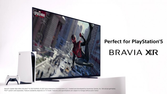 专为PS5而设计 索尼发布5款BRAVIA XR电视新品