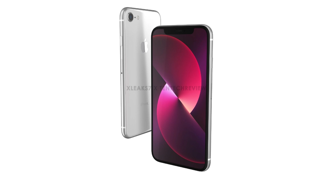 iPhone SE 3渲染图曝光 配罕见5.7英寸屏幕