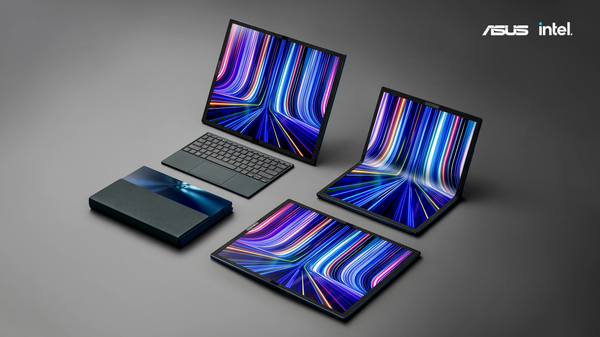 CES 2022：华硕发布世界首台17英寸可折叠OLED笔记本电脑