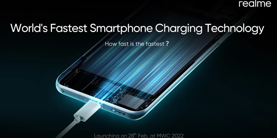 MWC 2022:Realme发布会除了GT2系列外还有200W快充