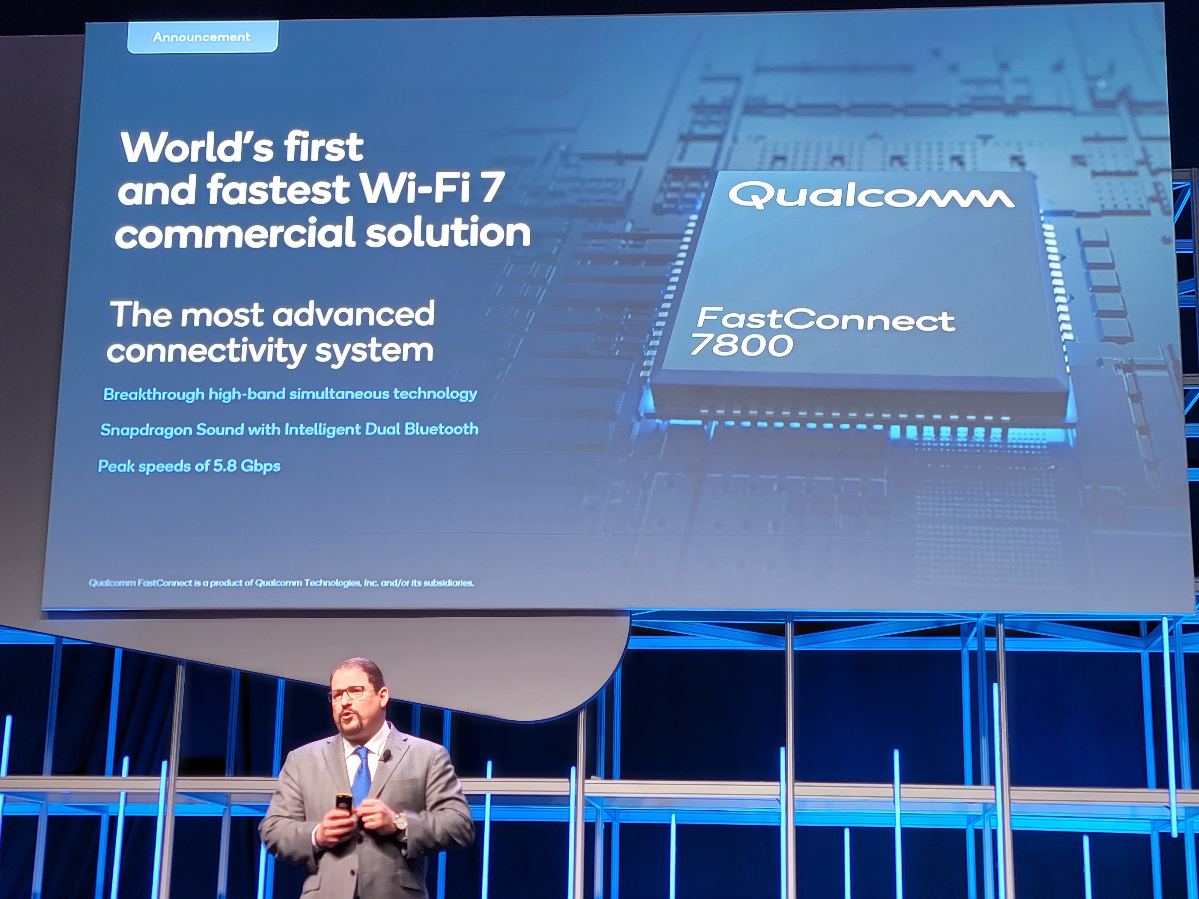 高通推出全球首个且速度最快的Wi-Fi 7 商用解决方案