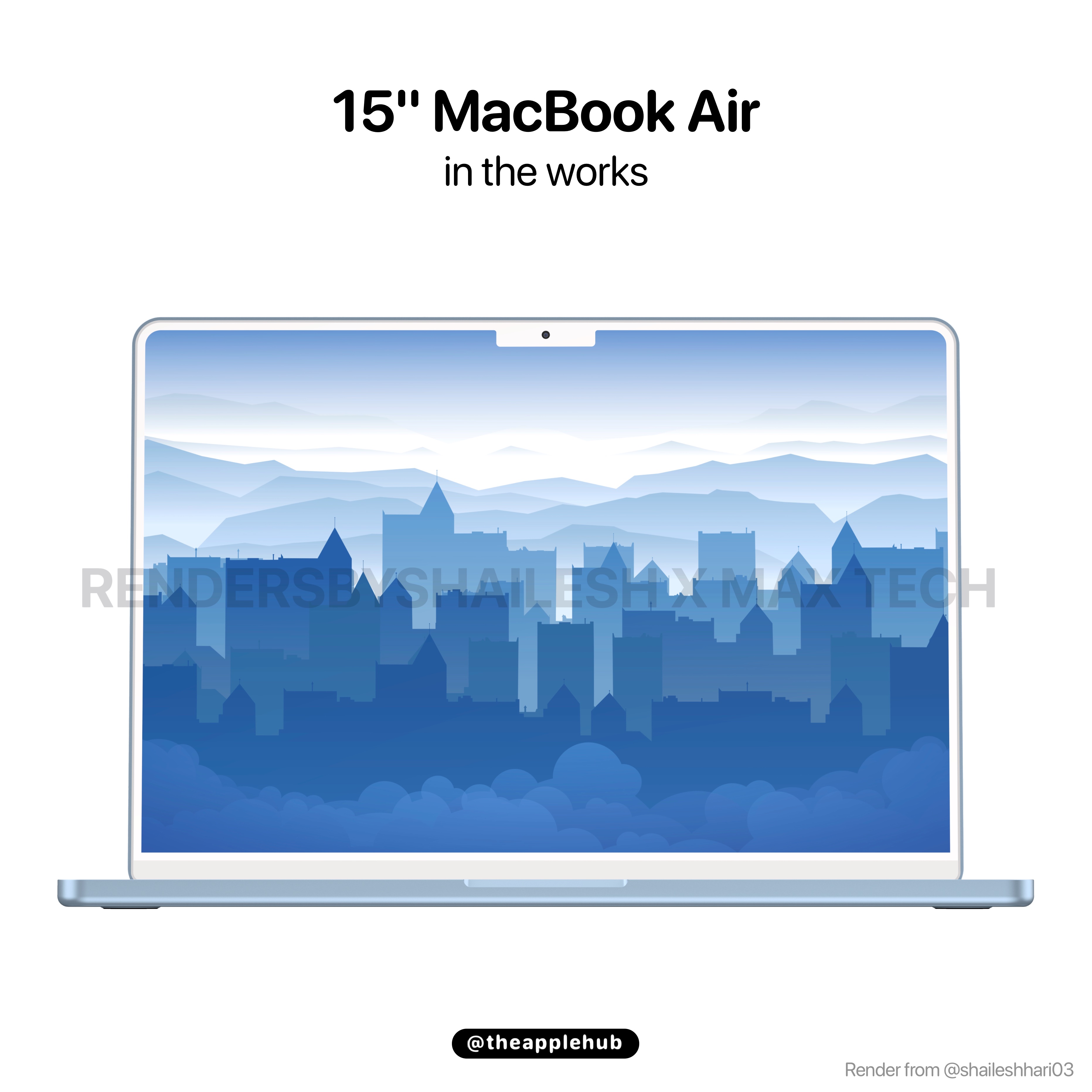 苹果极大可能在2023年发布配备15英寸显示屏的MacBook Air