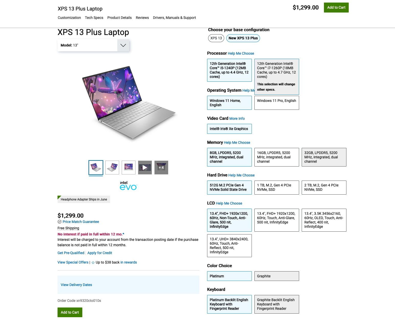 戴尔全新XPS 13 Plus上架 触摸按键+隐形触控板 1299美元起