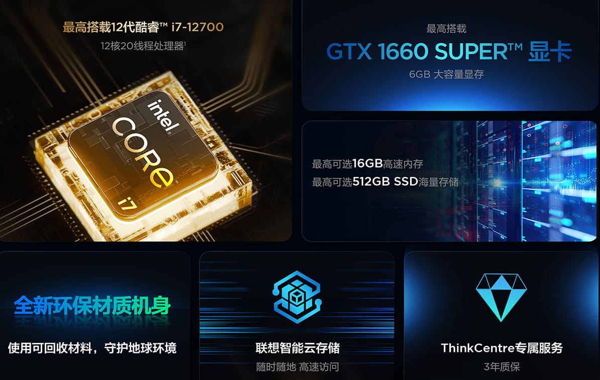 联想推出两款ThinkCentre neo台式机 专为设计师打造5299起