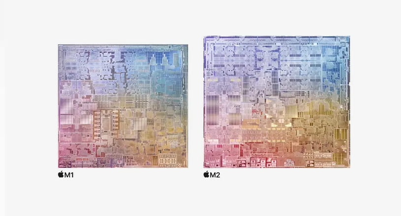 WWDC22：M2芯片正式发布 5nm制程 性能提升18%