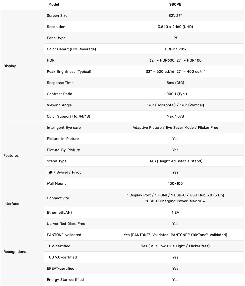 三星推出2022款ViewFinity显示器 专为创意人士打造
