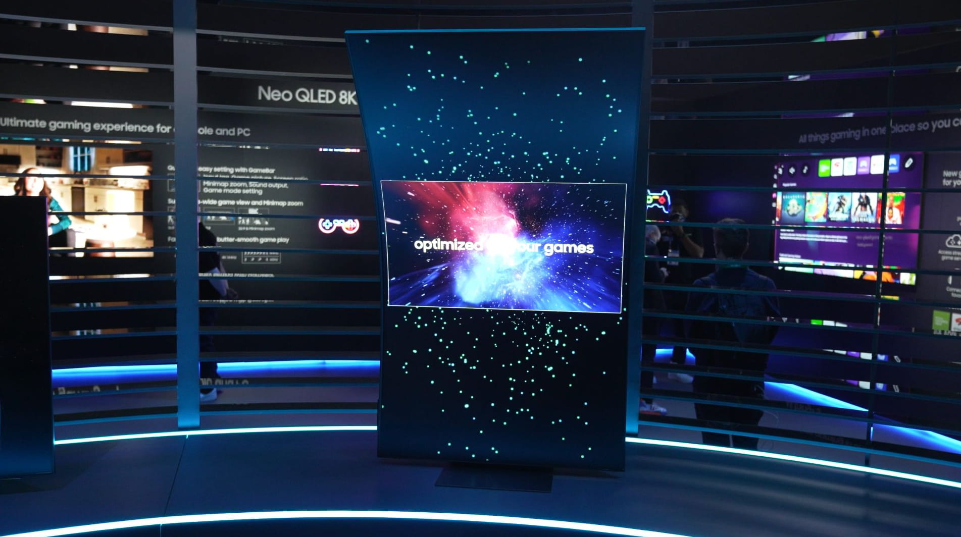 三星55英寸Odyssey Ark弧形游戏显示器将于8月上市