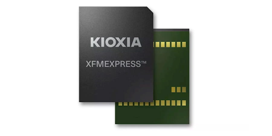 铠侠发布全球最小PCIe SSD 1TB只比microSD卡大一点点