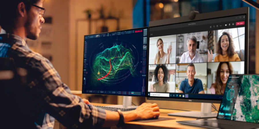 戴尔全新UltraSharp显示器打造协作与视觉新体验