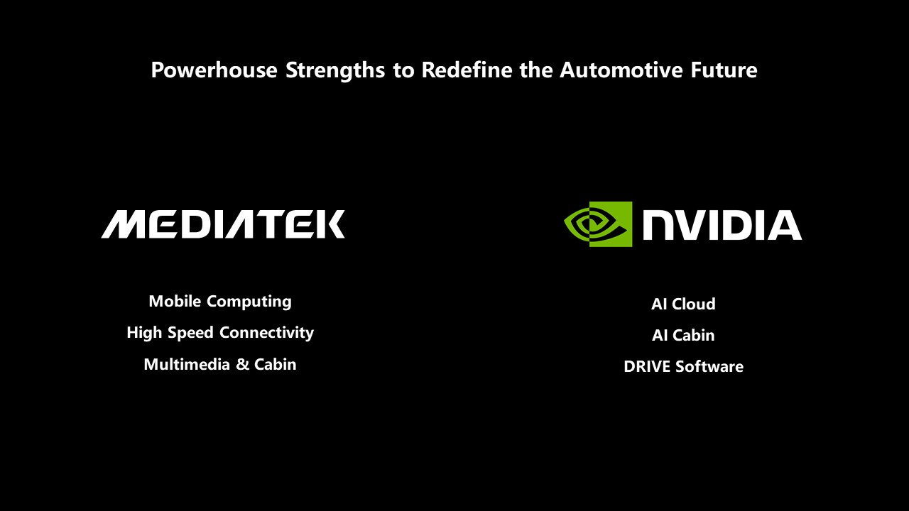 MediaTek与NVIDIA携手合作，为汽车行业提供全产品方案
