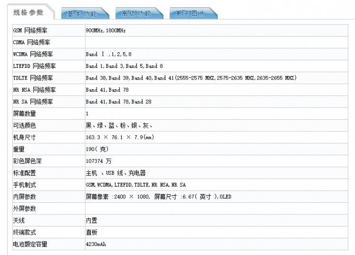 motorola Edge 20系列已通过工信部认证 标配1亿像素主摄