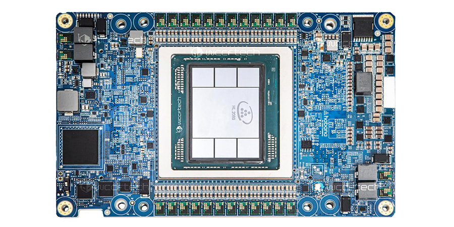 Intel Gaudi HL 2080人工智能训练处理器配备6颗高带宽内存