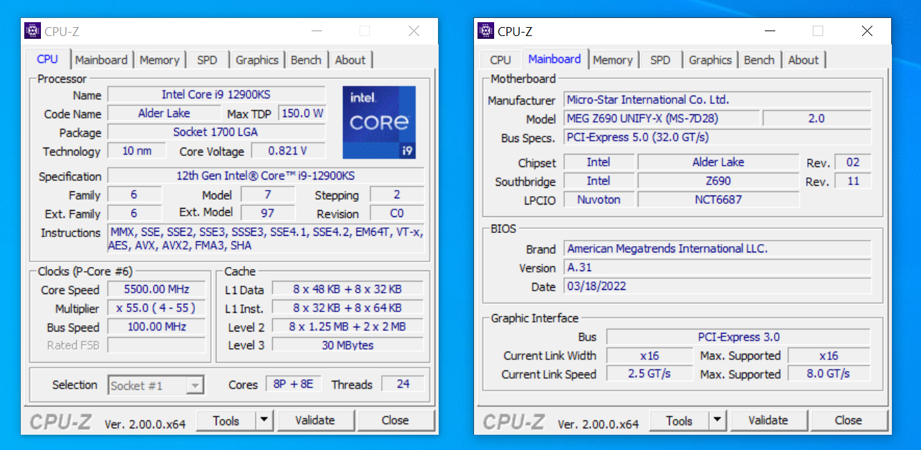 i9-12900KS 3DMark测试数据较i9-1200K提升15% TDP最高260W