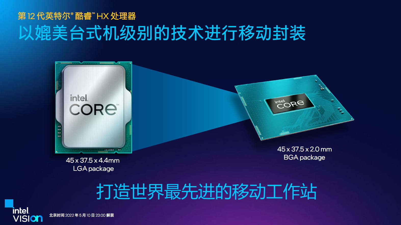 地表最强移动处理器 英特尔第12代Alder Lake HX发布 