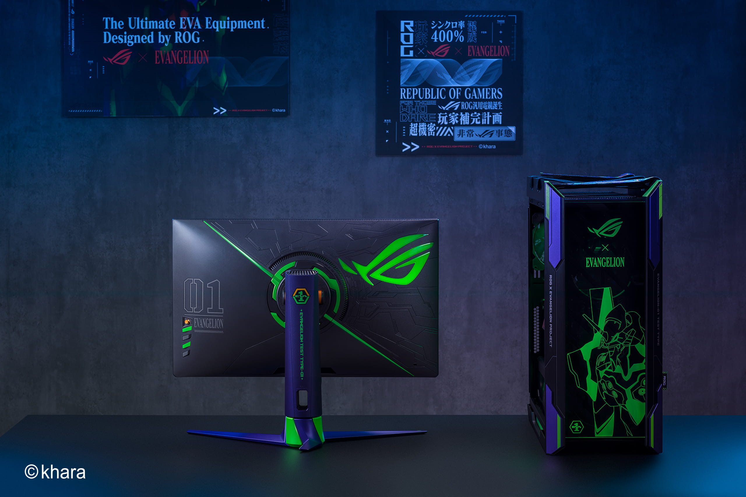 ROG x EVANGELION联名款 主板 显卡等一系列硬件发布