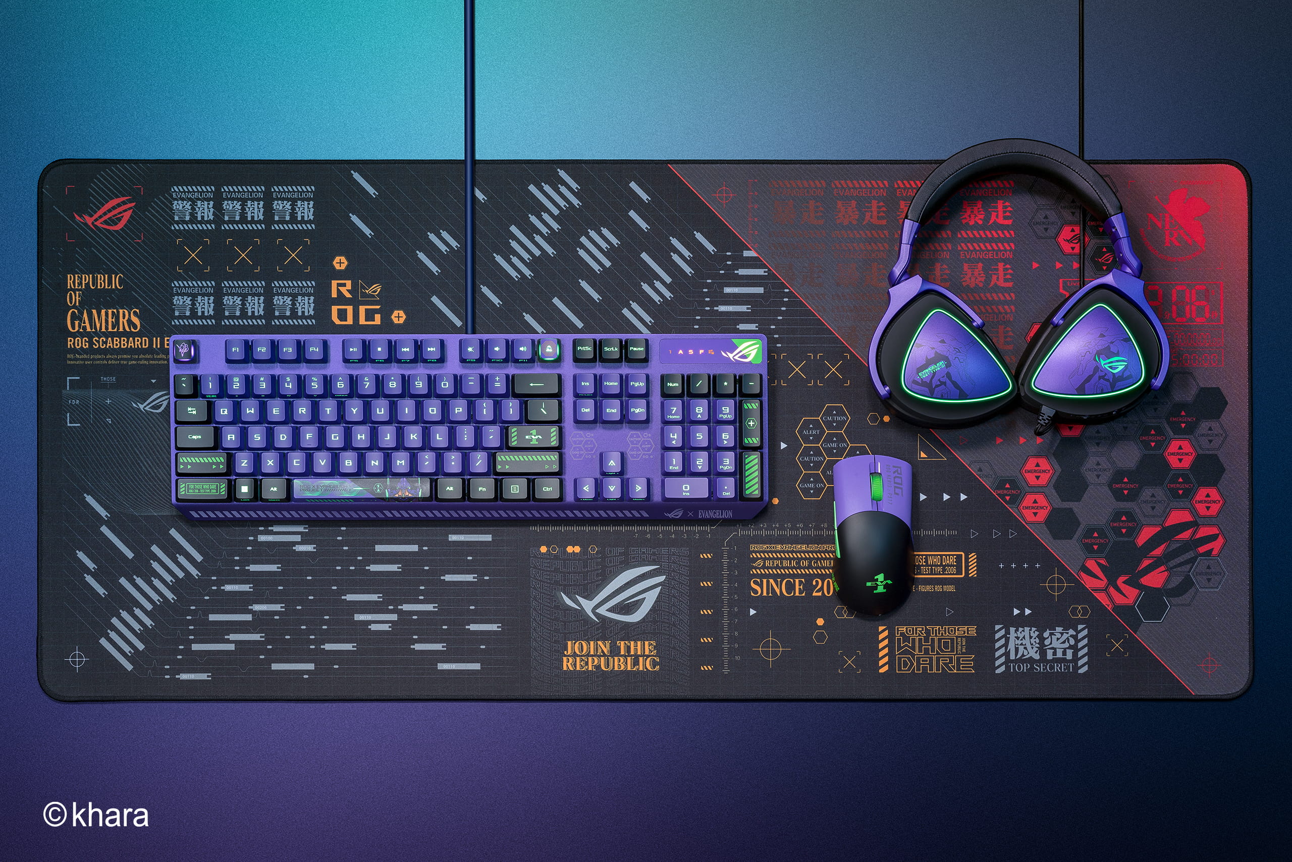 ROG x EVANGELION联名款 主板 显卡等一系列硬件发布