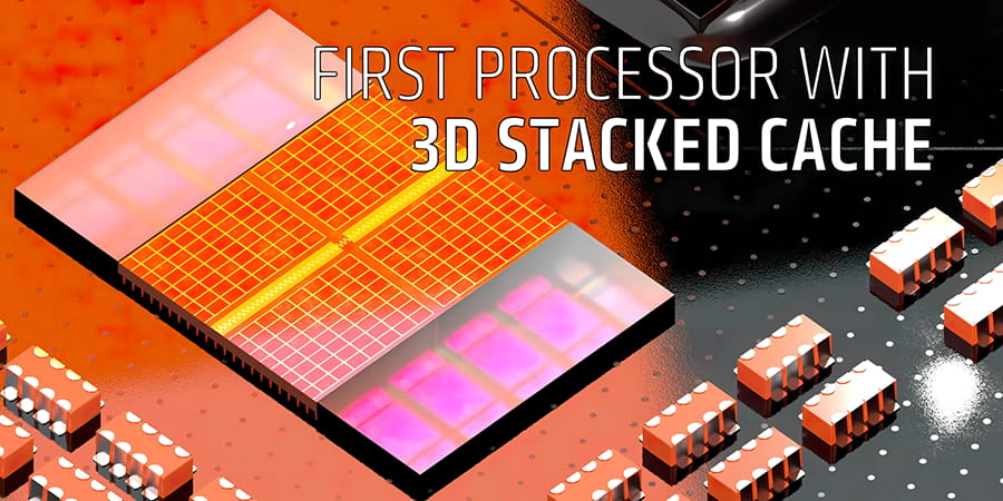 AMD Ryzen 7 5800X3D 3D V-Cache CPU开盖后运行温度更低
