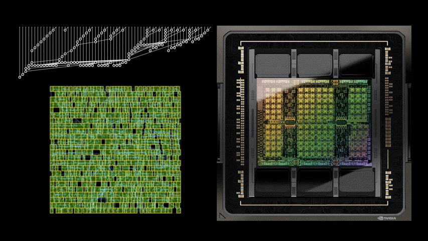 NVIDIA Hopper GPU具有13000个人工智能设计电路