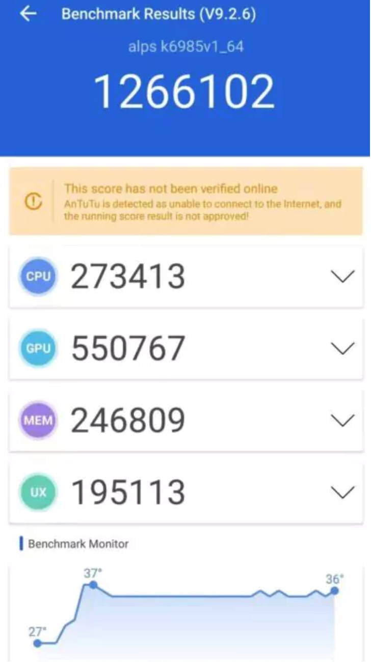 发哥威武 天玑9200 安兔兔基准测试超过苹果M1