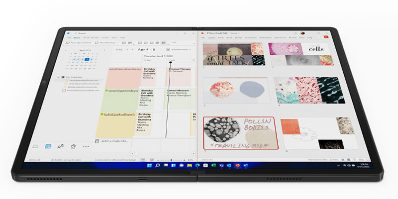 ThinkPad X1 Fold 2022发布 联想自研水滴型铰链结构正式亮相