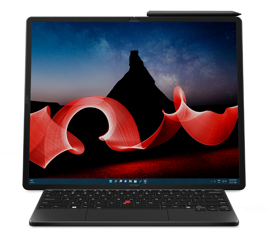 ThinkPad X1 Fold 2022发布 联想自研水滴型铰链结构正式亮相
