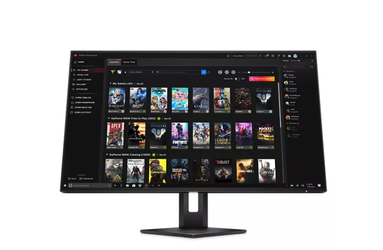 OMEN Gaming Hub与NVIDIA GeForce NOW集成