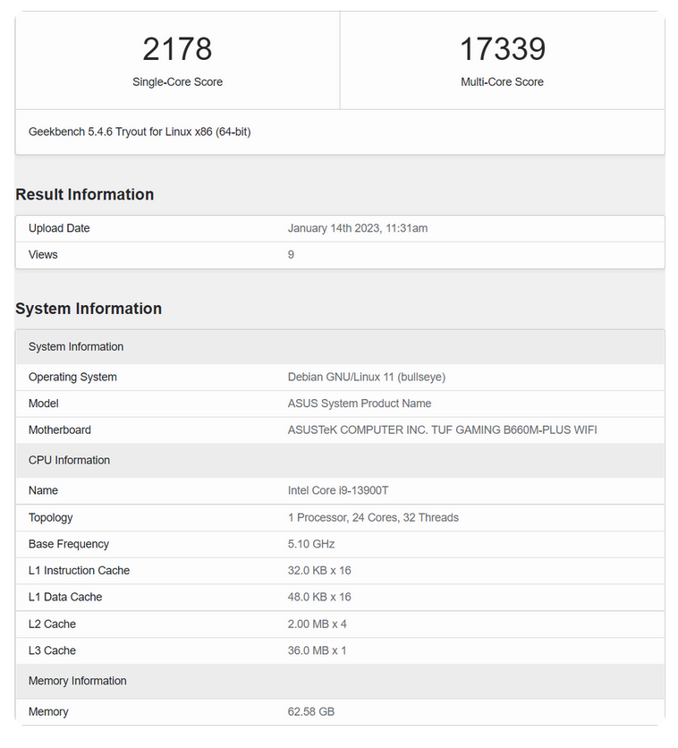 Intel Core i9-13900T  35W性能高于12900K 125W