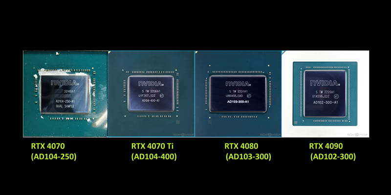 AD104-250 GPU用于即将推出的GeForce RTX 4070显卡