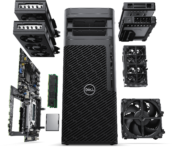 戴尔科技推出全新96核Precision 7875塔式工作站