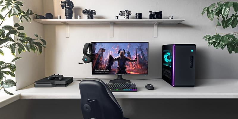 ALIENWARE 27英寸4K双模游戏显示器（AW2725QF）带来合二为一的游戏体验