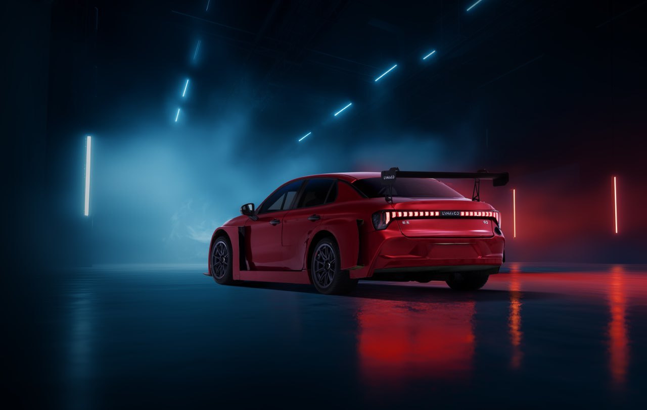 全球首台中国品牌量产TCR赛车领克03+ TCR官图发布 12月6日开售