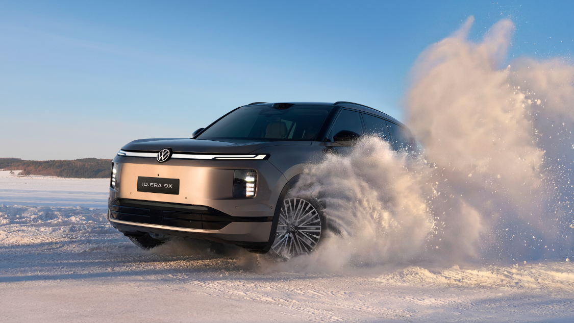 上汽大众ID.ERA 9X开启黑河极寒冬测 旗舰增程SUV参数全曝光