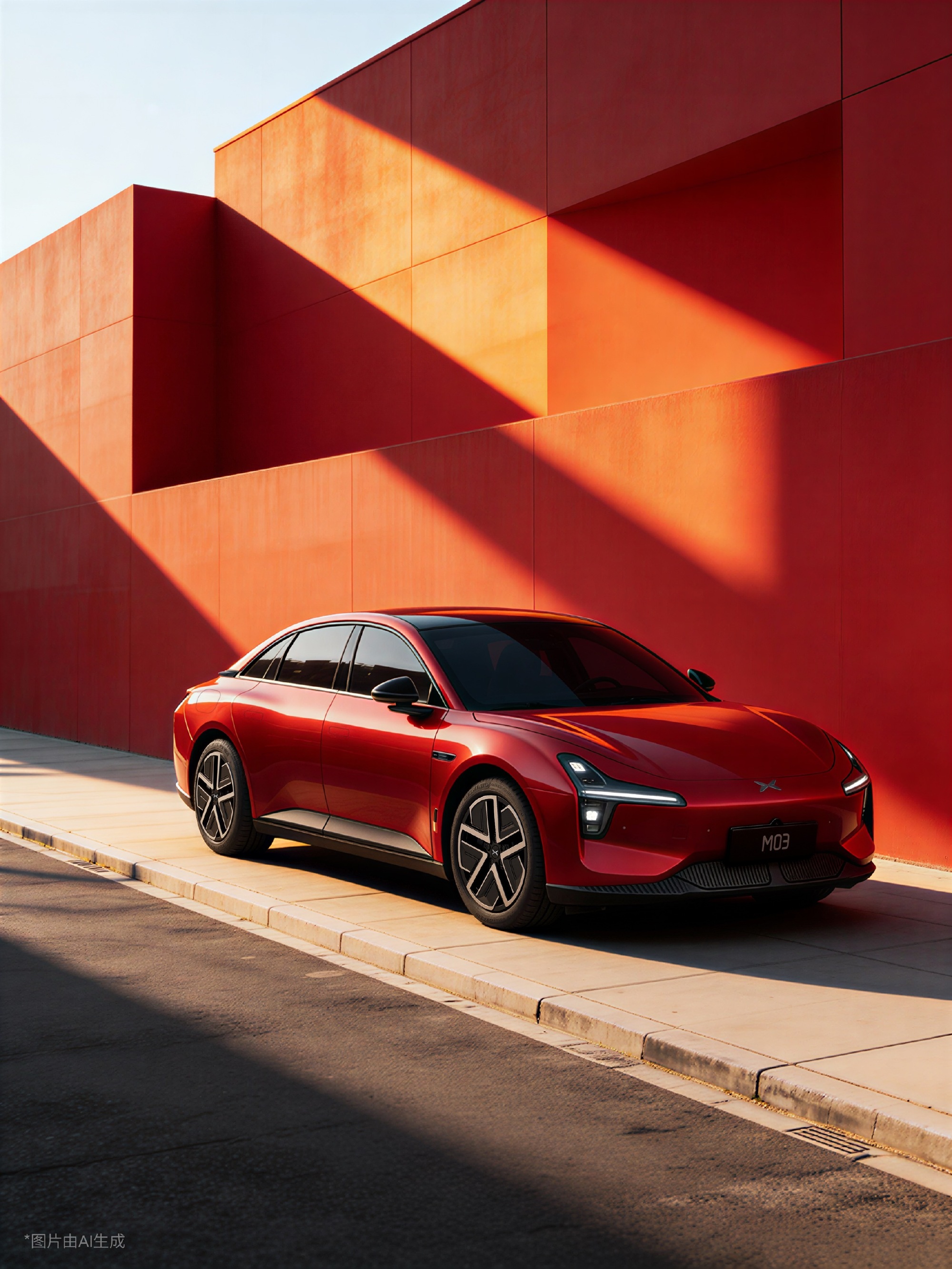 小鹏MONA M03官宣“车厘子红”新配色 爆款实力再添时尚buff