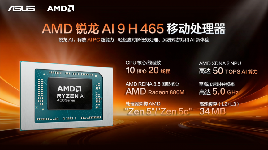 性能与AI实现跨越式突破，华硕重磅发布2026 AMD锐龙AI PC全能本产品阵容！
