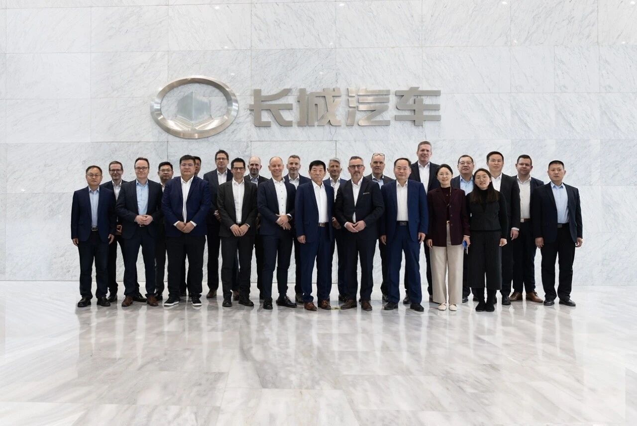 宝马研发董事普斯特博士率团到访长城汽车 深化合作共探发展新方向