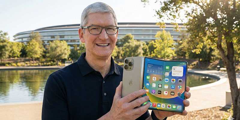 苹果新任CEO特努斯9月上任 首秀将发布折叠屏iPhone 布局十余新赛道