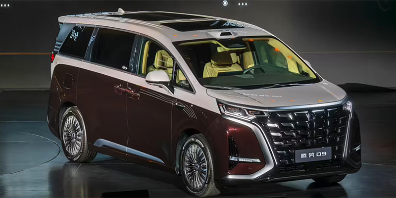 比亚迪第二代腾势D9正式上市 35.98万元起 全系支持闪充