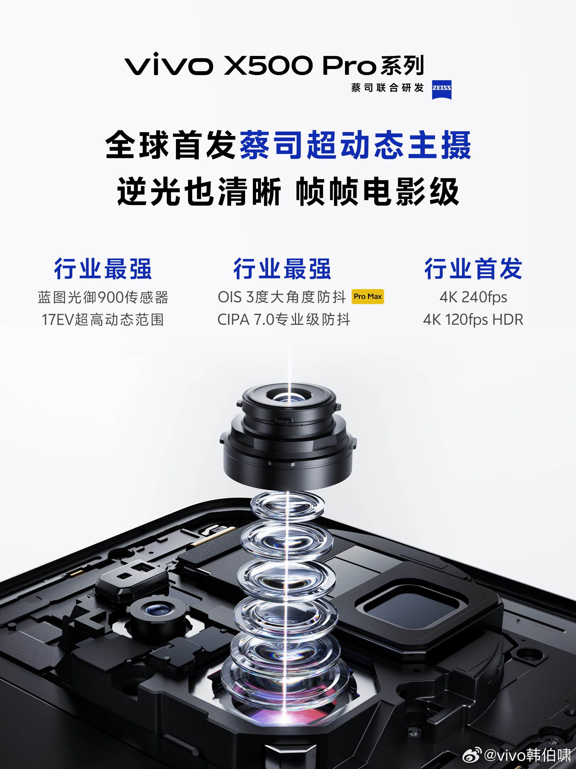 vivo X500系列官宣9月发布,五大灭霸级升级就位