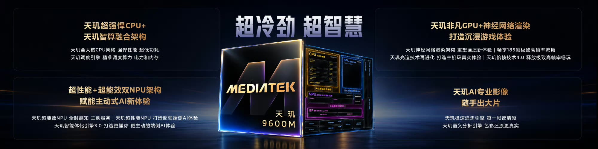 MediaTek发布天玑9600 Pro,卓越AI 重构强悍冷劲旗舰体验