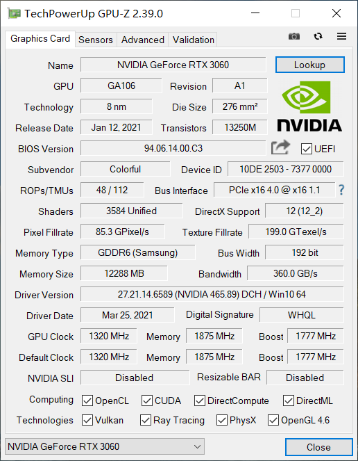 RTX3060