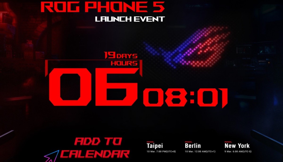 又到充值信仰的时候了 ROG Phone 5发布时间确定