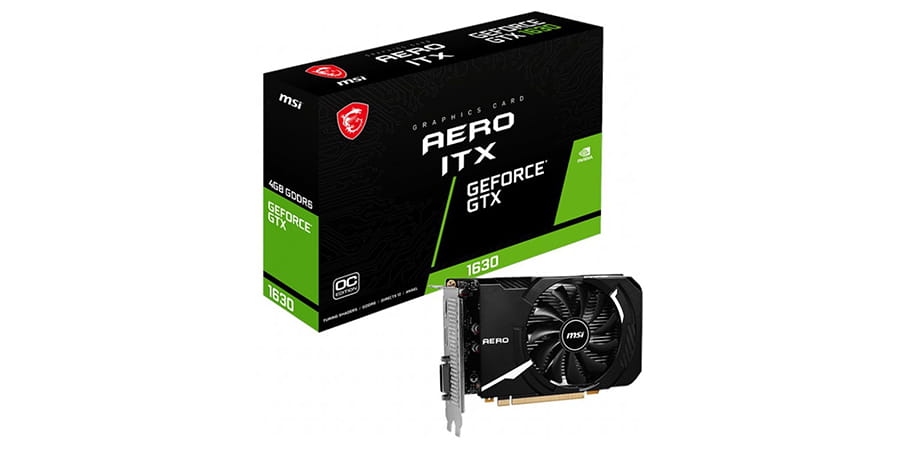 NVIDIA GTX1630亮机卡发布 性能还不如Radeon RX 6400