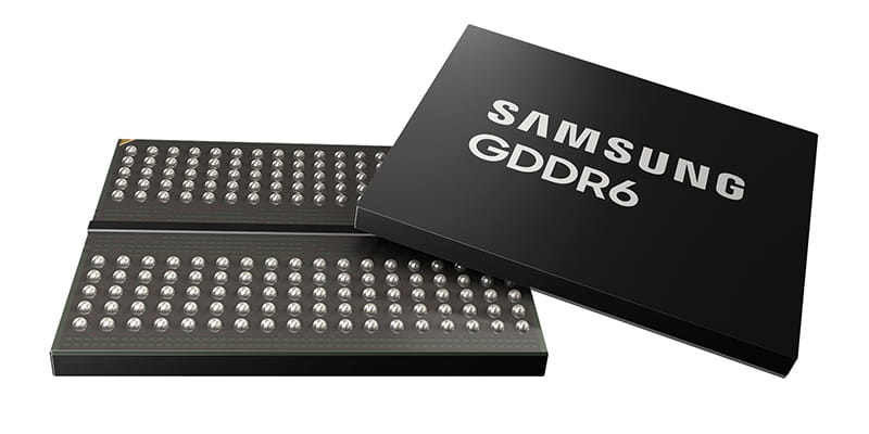 三星推出首款24Gbps GDDR6 DRAM 1秒传275部电影