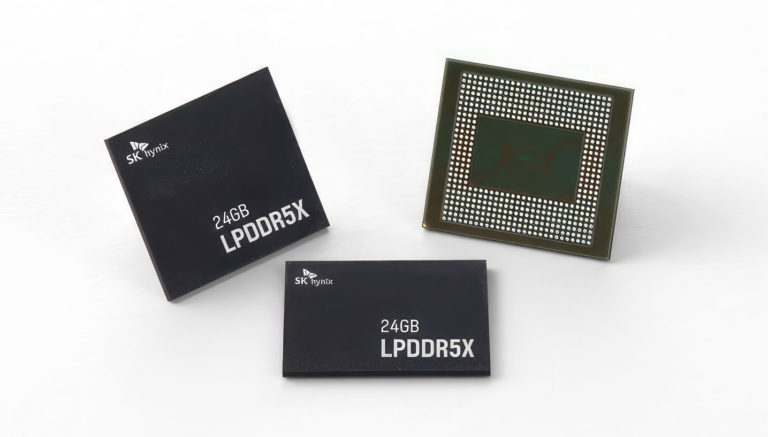 SK海力士开始批量生产业界首款24GB LPDDR5X DRAM